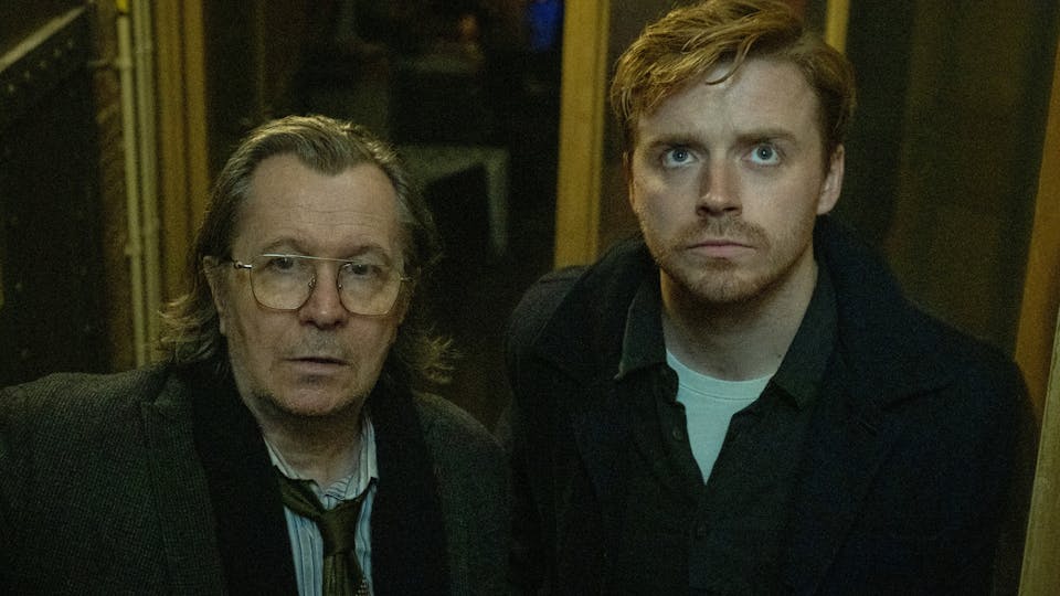 Slow Horses Gary Oldman And Jack Lowden Talk Farts, Shower Acting, And