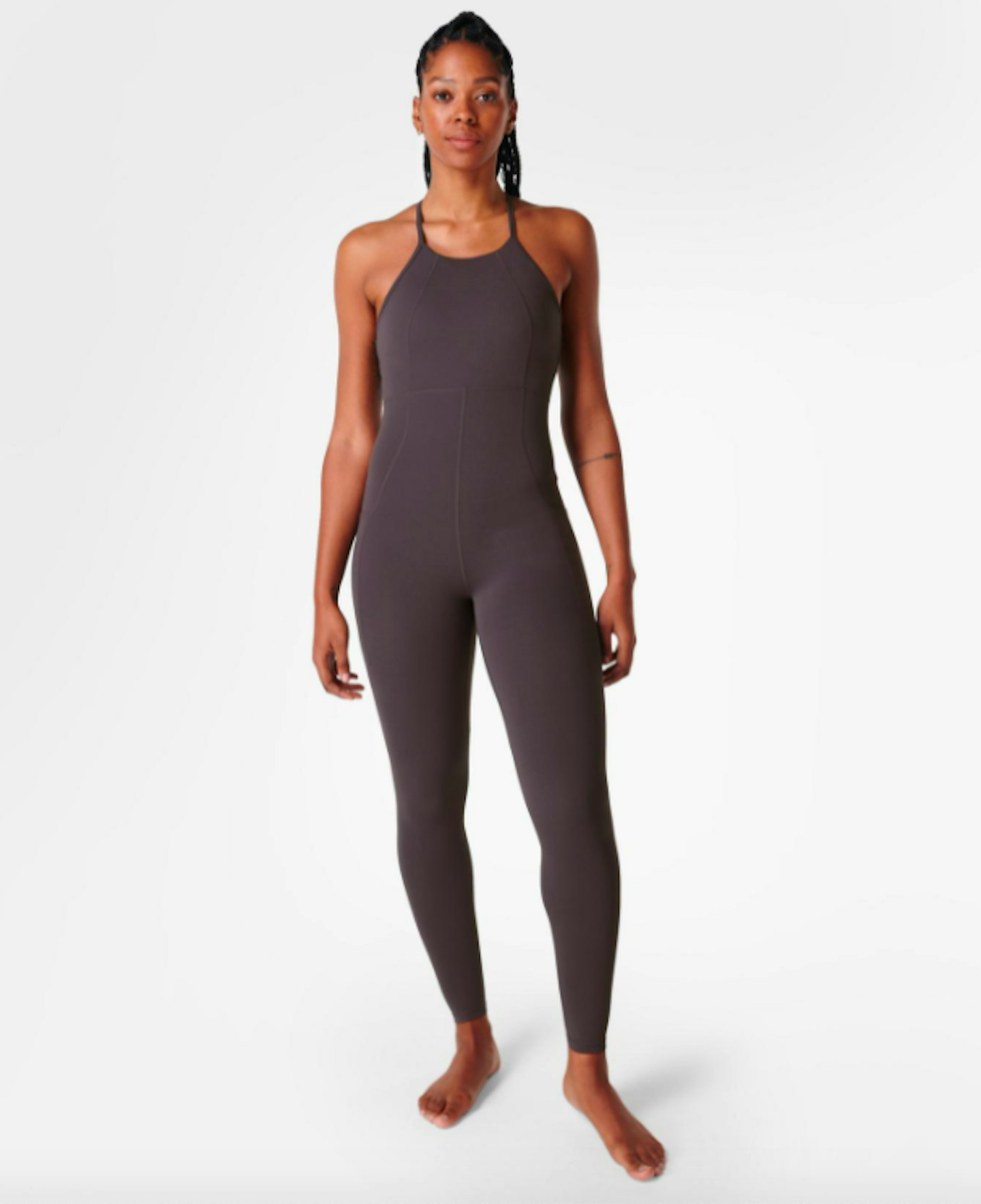 Sweaty Betty, Super-Soft Yoga Jumpsuit, £100