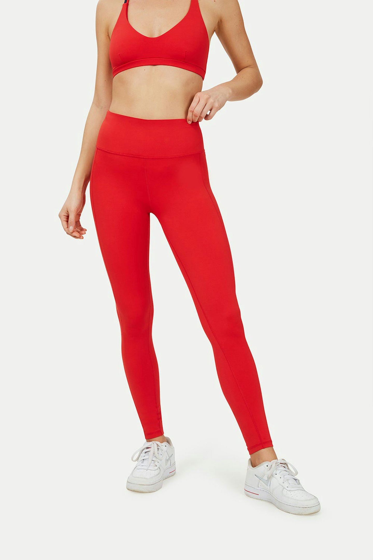 Best workout leggings women Pocket Sport, Claude Legging Red, WAS £55 NOW £48