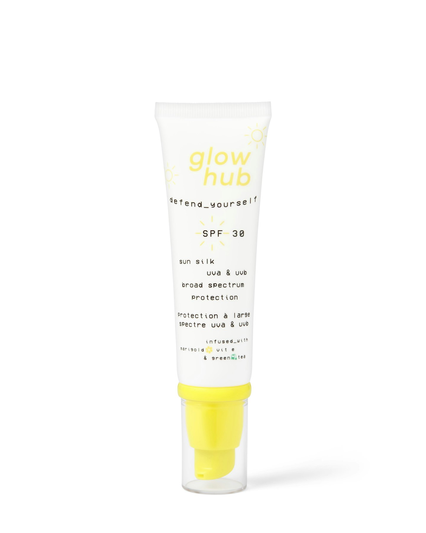 glow hub DEFEND YOURSELF SPF