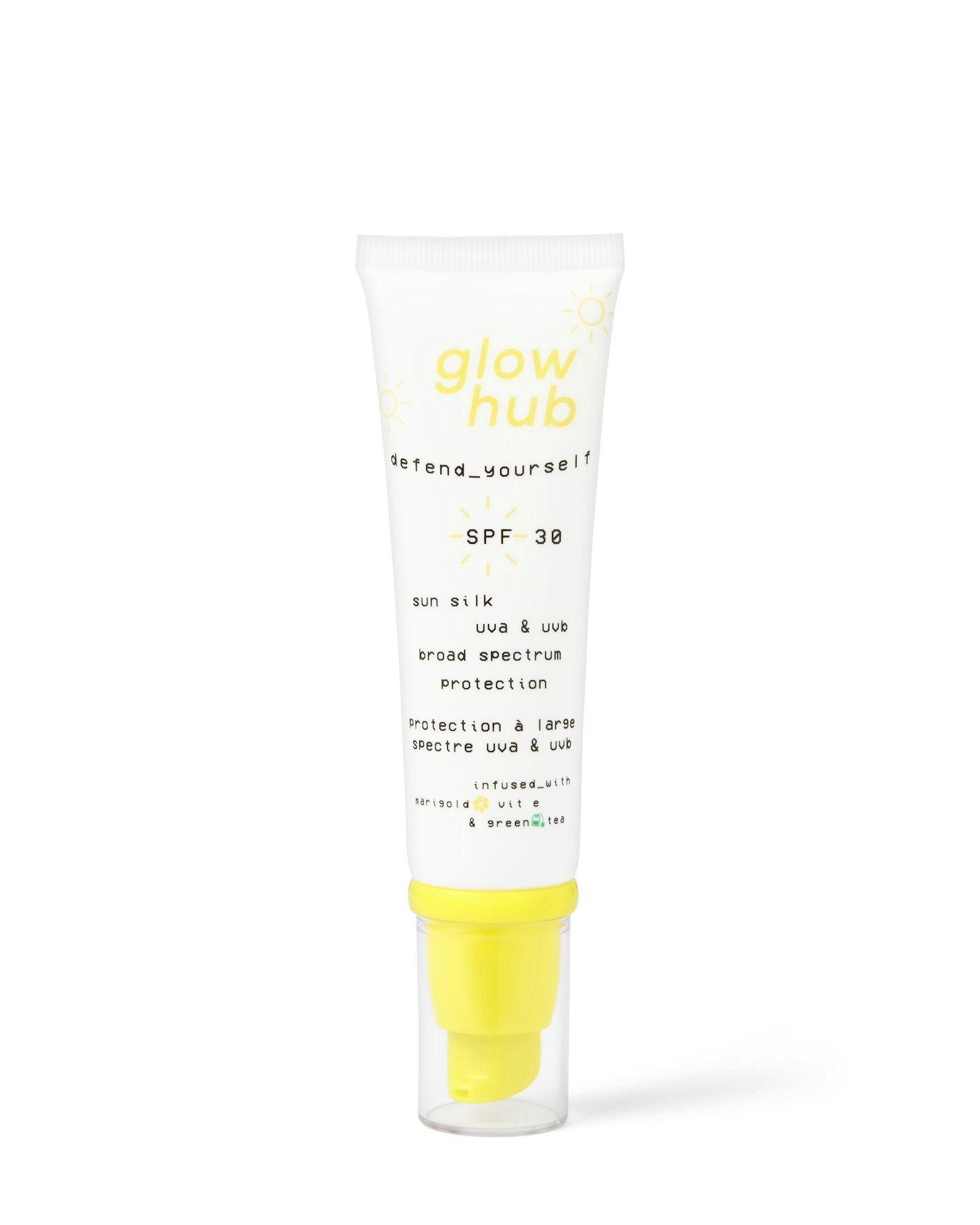 glow hub DEFEND YOURSELF SPF