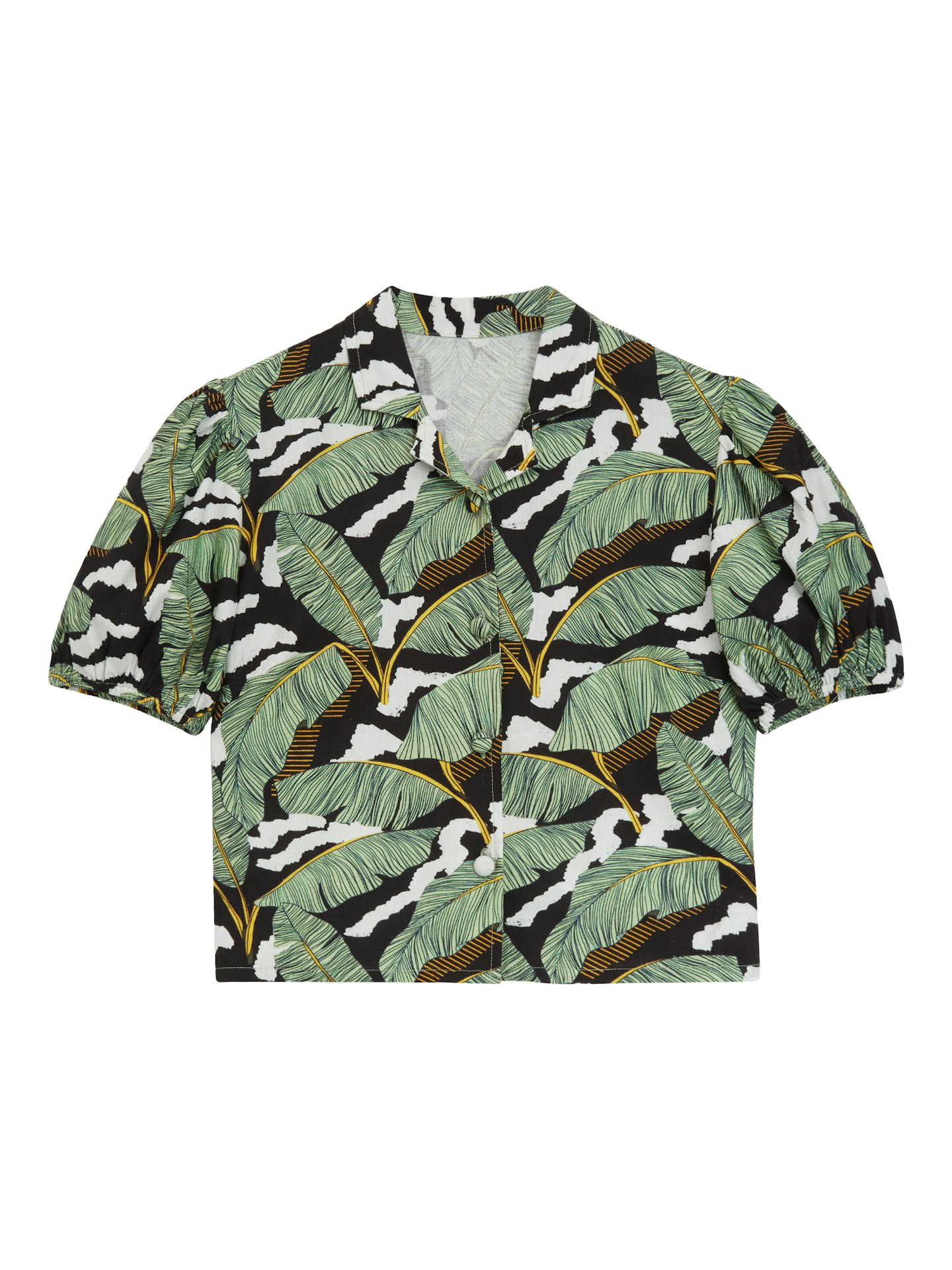 Somerset by Alice Temperley, Banana Leaf Blouson Sleeve Shirt, £59