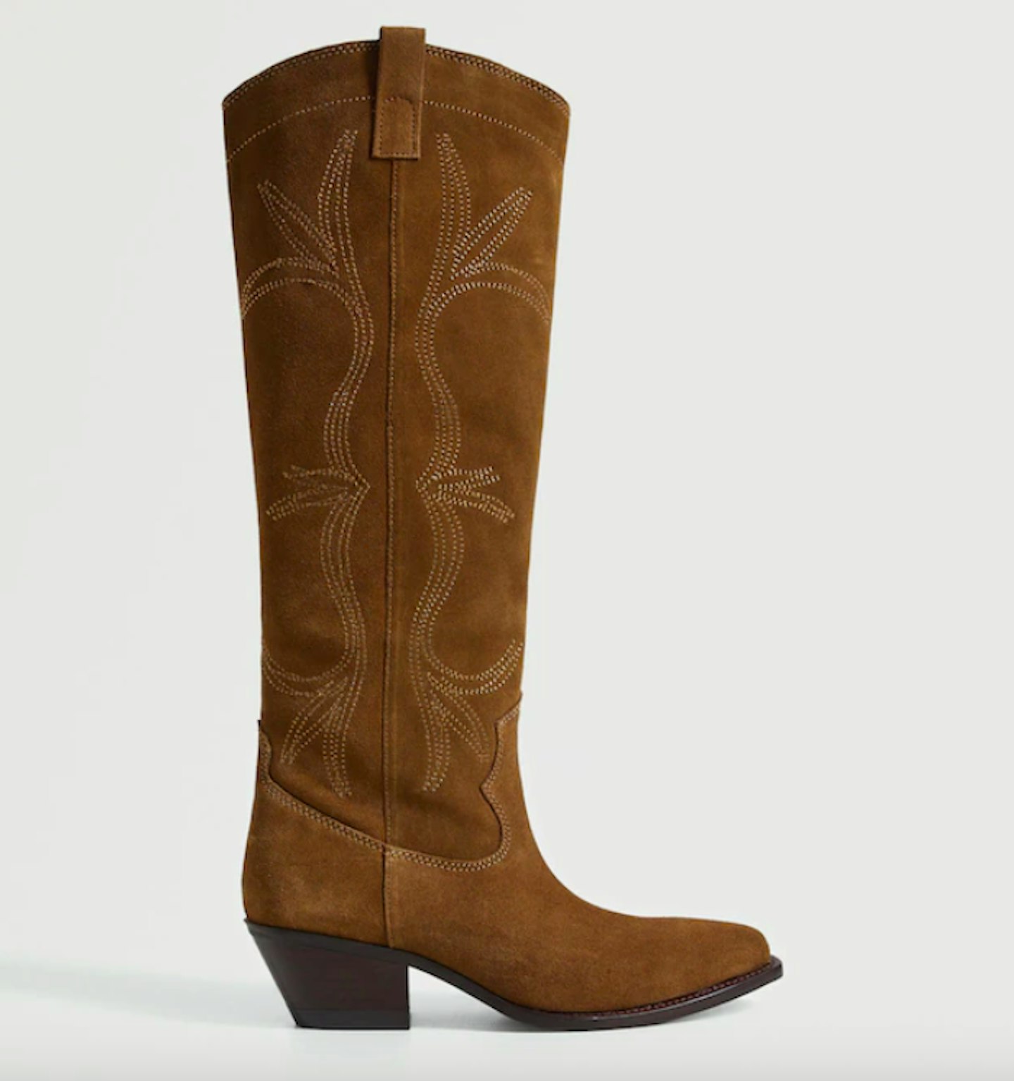 Mango, Cowboy Leather Boots, WAS £119.99 NOW £79.99