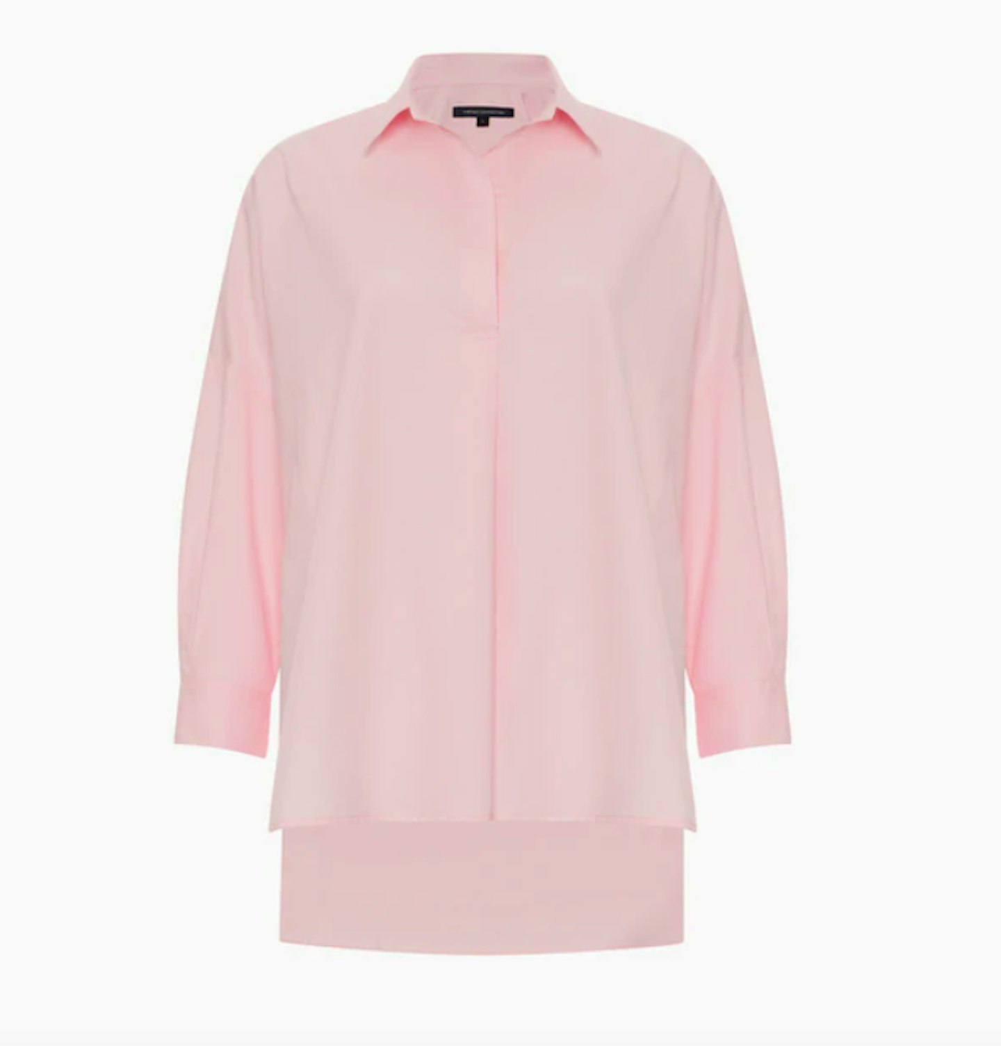 French Connection, Rhodes Poplin Side-Split Shirt, WAS £50 NOW £35