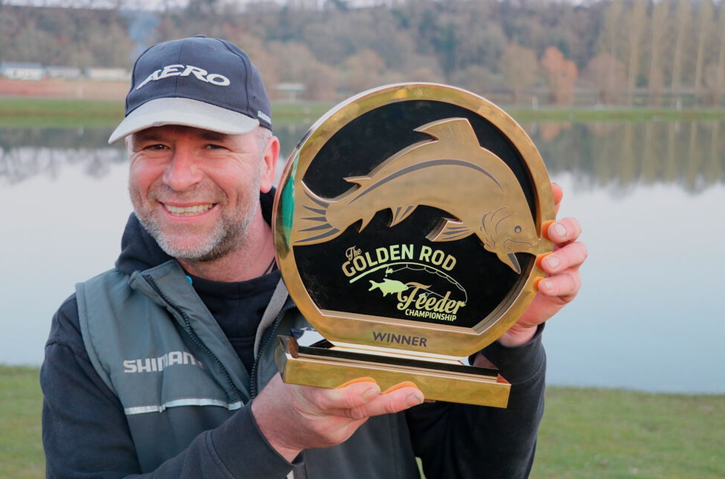 Nick Speed lifted the Golden Rod Angling Champs trophy in a tough final at Larford Lakes