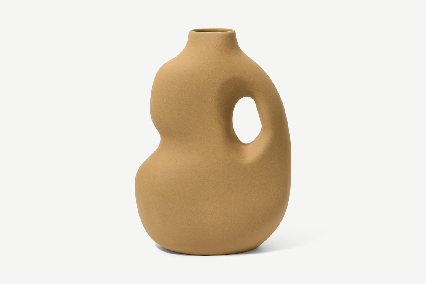 MADE, Aura Vase 2, Mustard, £77