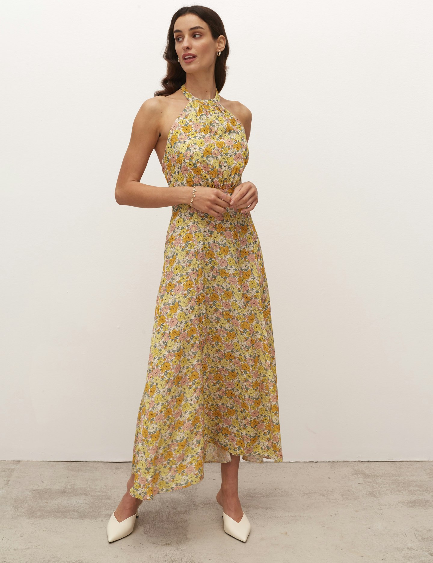 Holly Halter Neck Midi Dress, £79