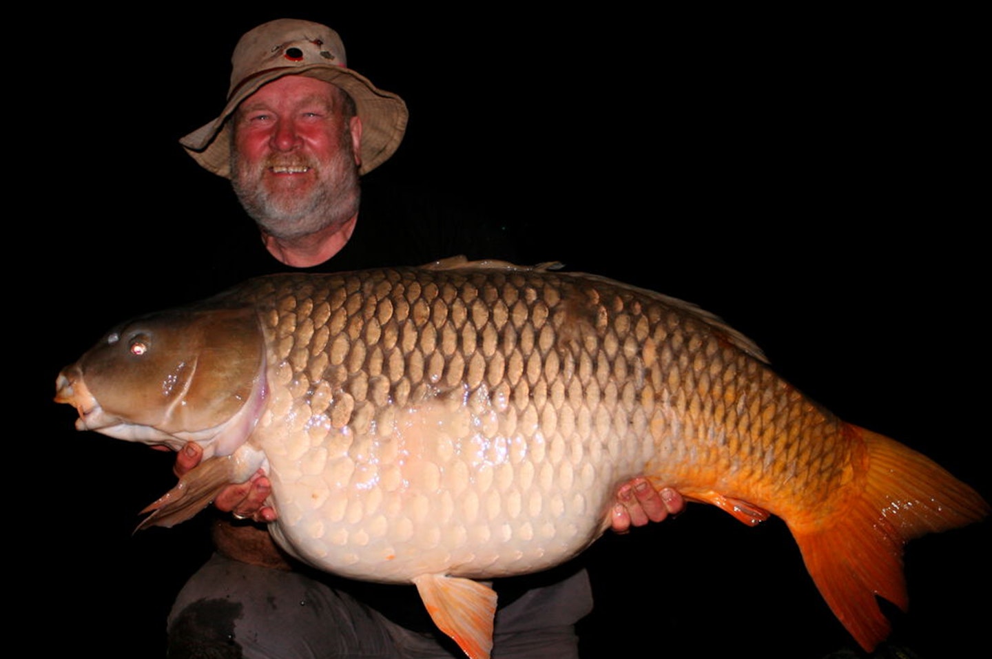 A 62lb French common – after a memorable blank!