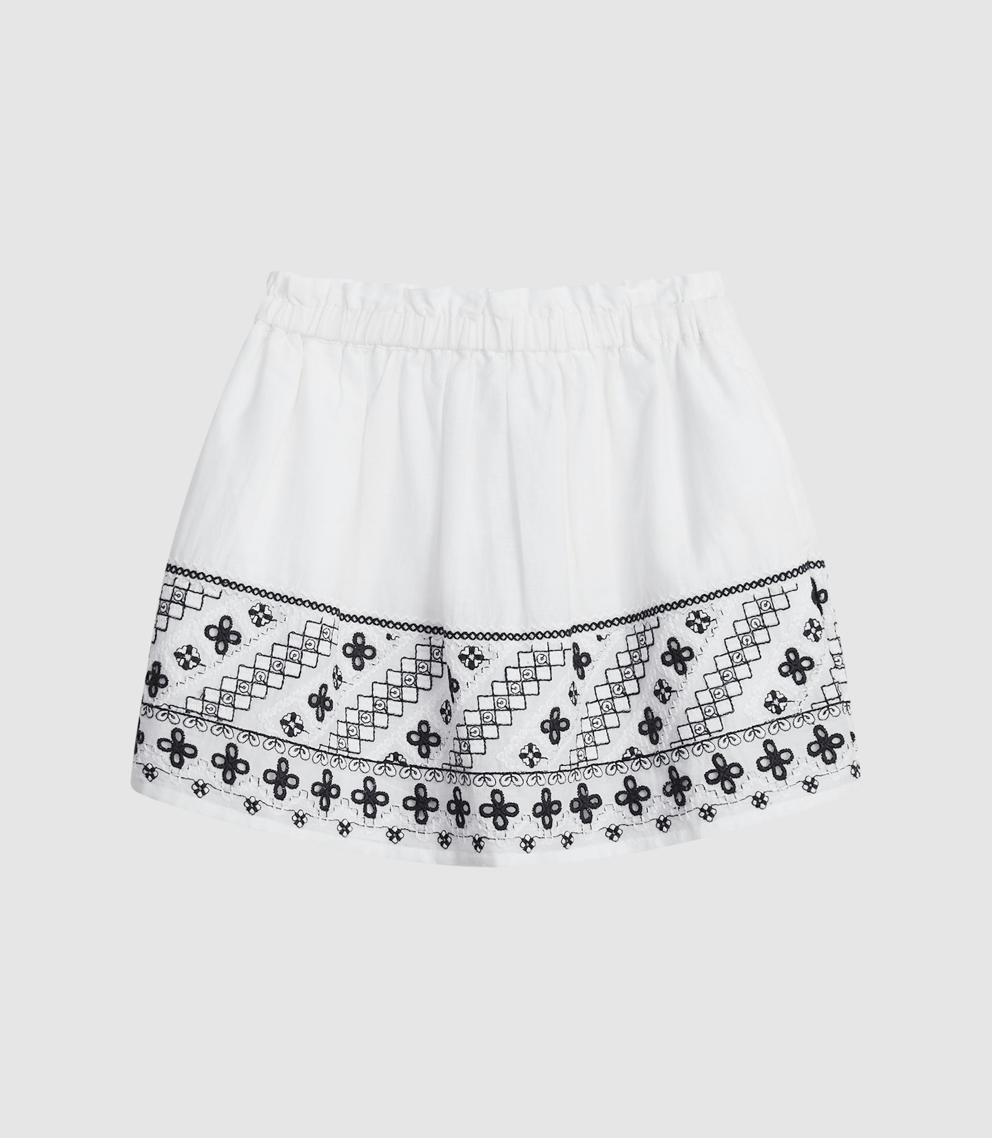 Embroidered Mini Skirt, £38