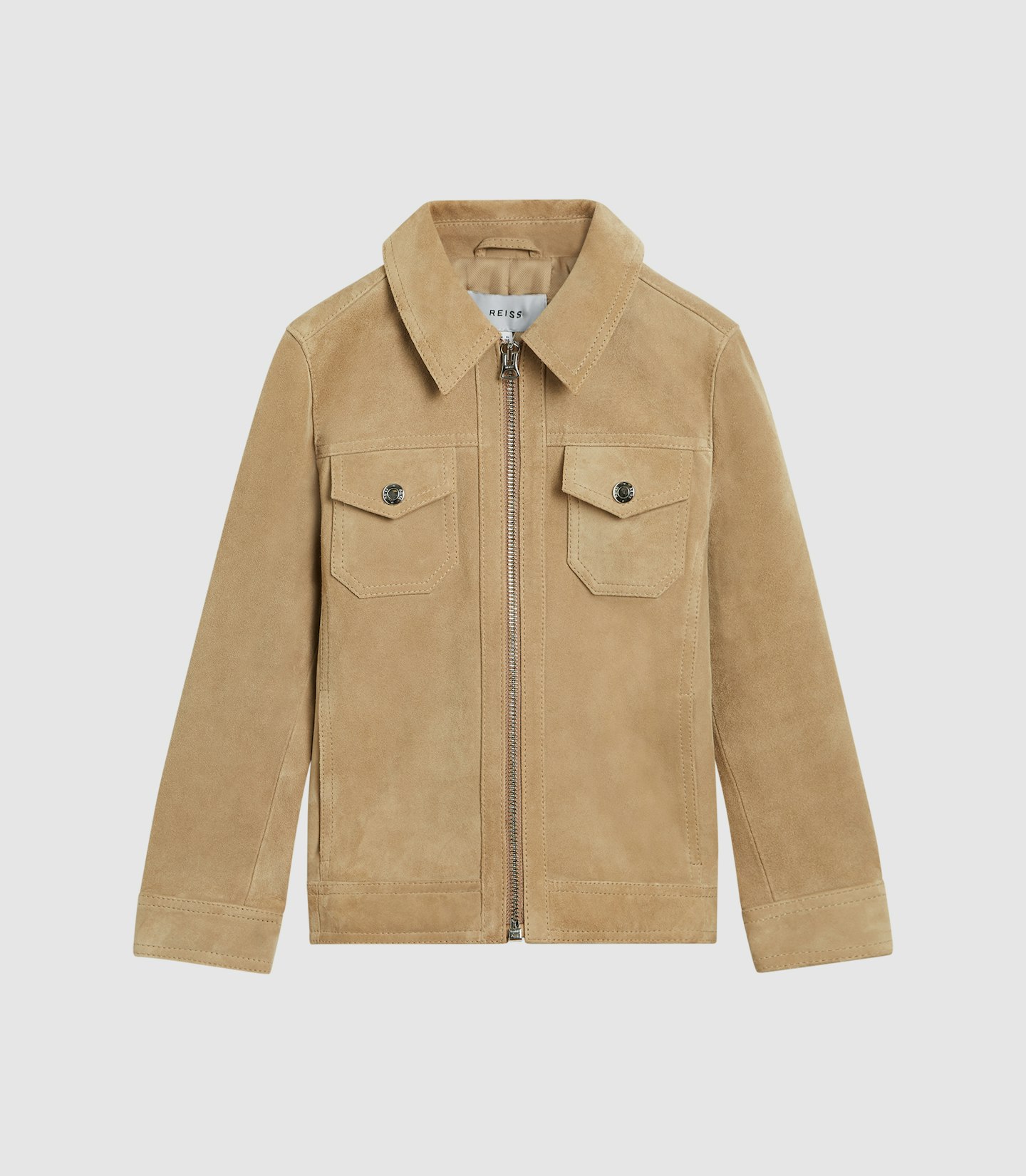 Suede Zip-Through Jacket, £138