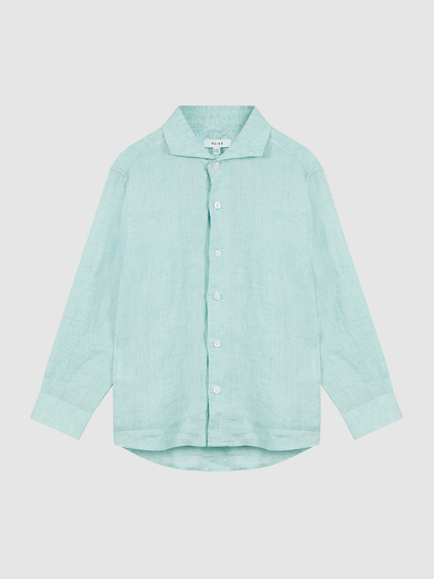 Long-Sleeve Linen Shirt, £36