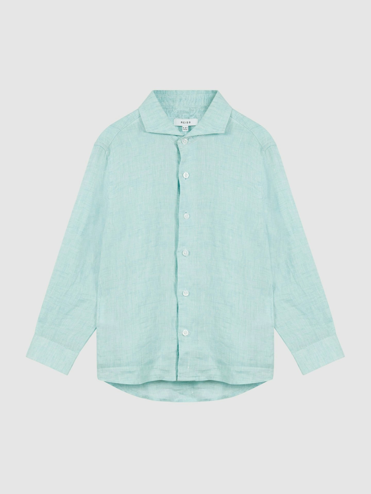 Long-Sleeve Linen Shirt, £36