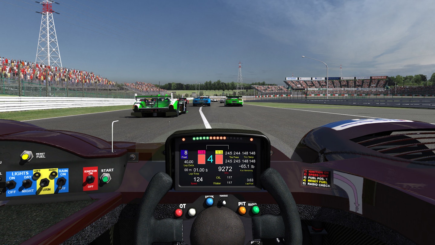iRacing in VR