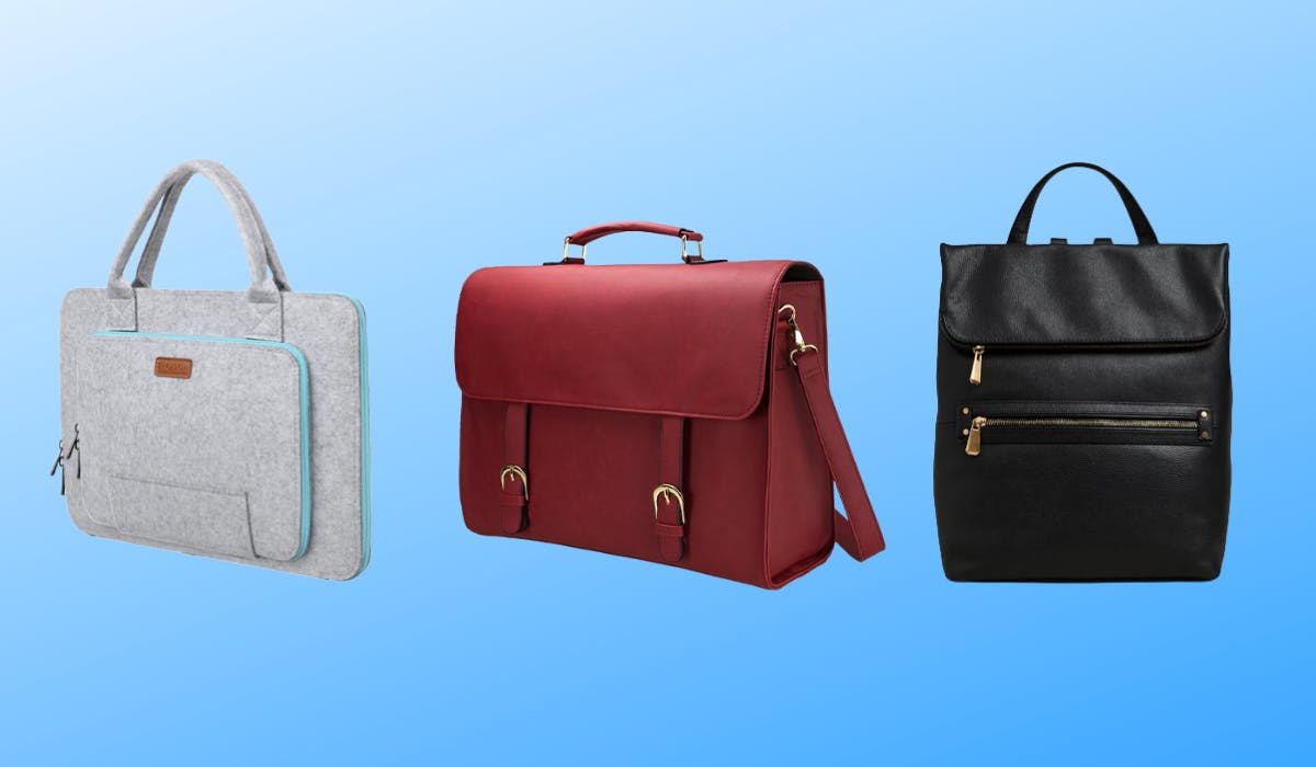 Amazon.com: Laptop Bag for Women 15.6 Inch Laptop Tote Bag Large Work Bag  Waterproof Leather Briefcase Lightweight Business Computer Bag Shoulder  Handbag Khaki : Electronics