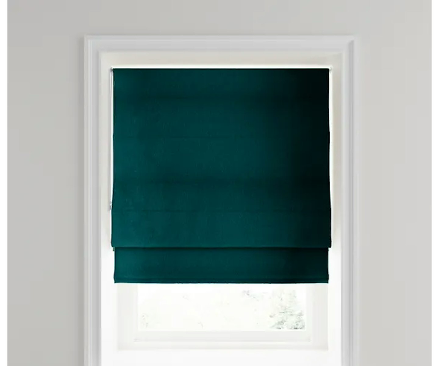 Luna Peacock Blackout Roman Blind