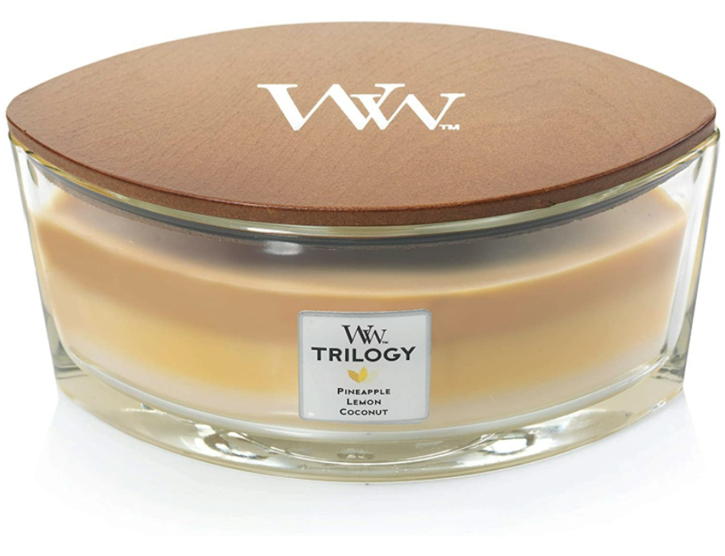 Woodwick Ellipse Trilogy Scented Candle with Crackling Wick | Fruits of Summer