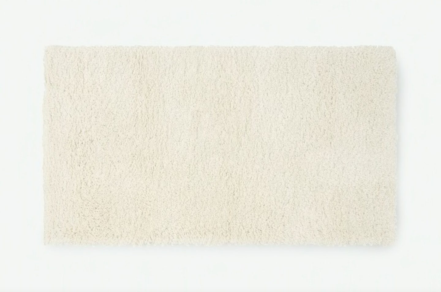 MADE, Mala Pile Bedside Runner, 60 x 110 cm, Off-White, £55