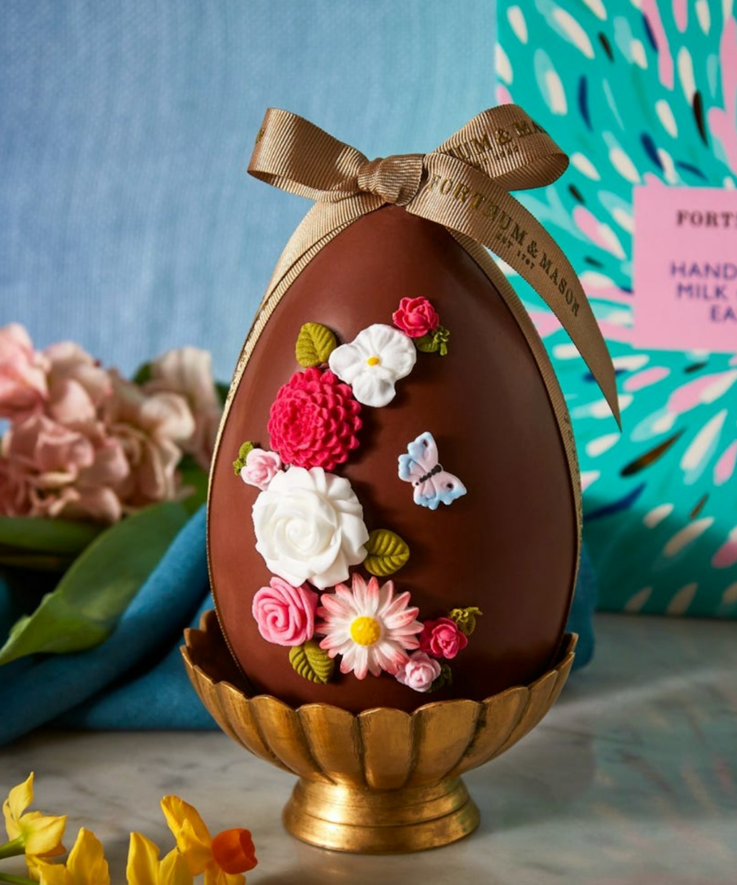 Milk Chocolate Decorated Easter Egg