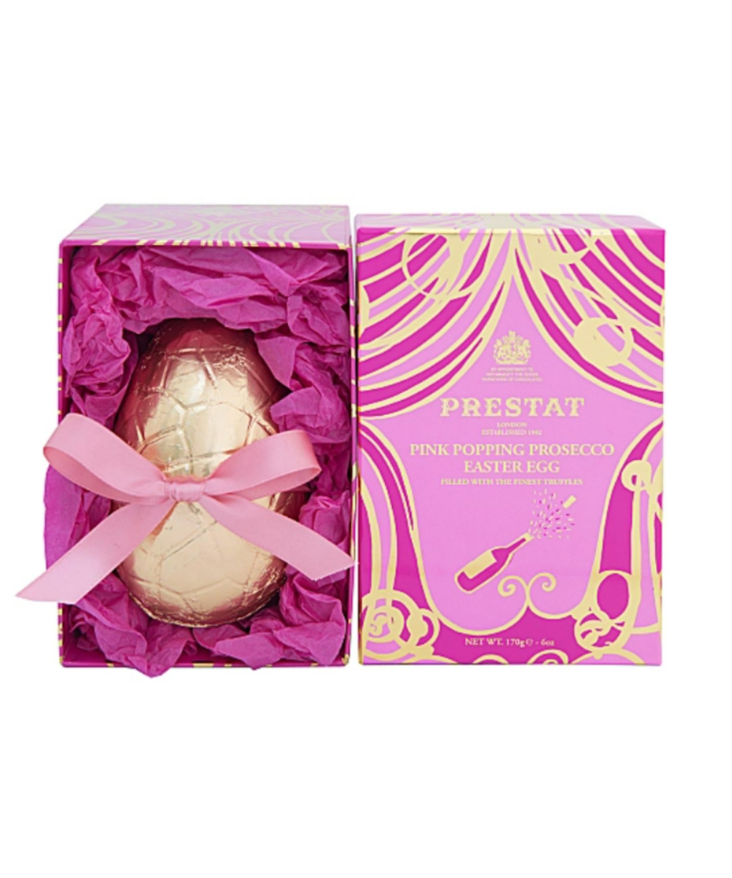 Pink Popping Prosecco Easter Egg