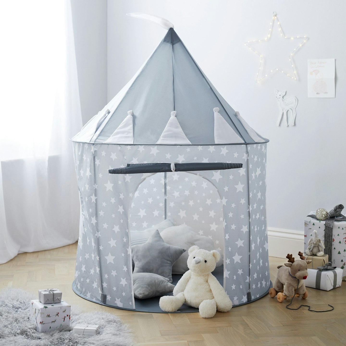 The White Company, Grey Star Tent, £34
