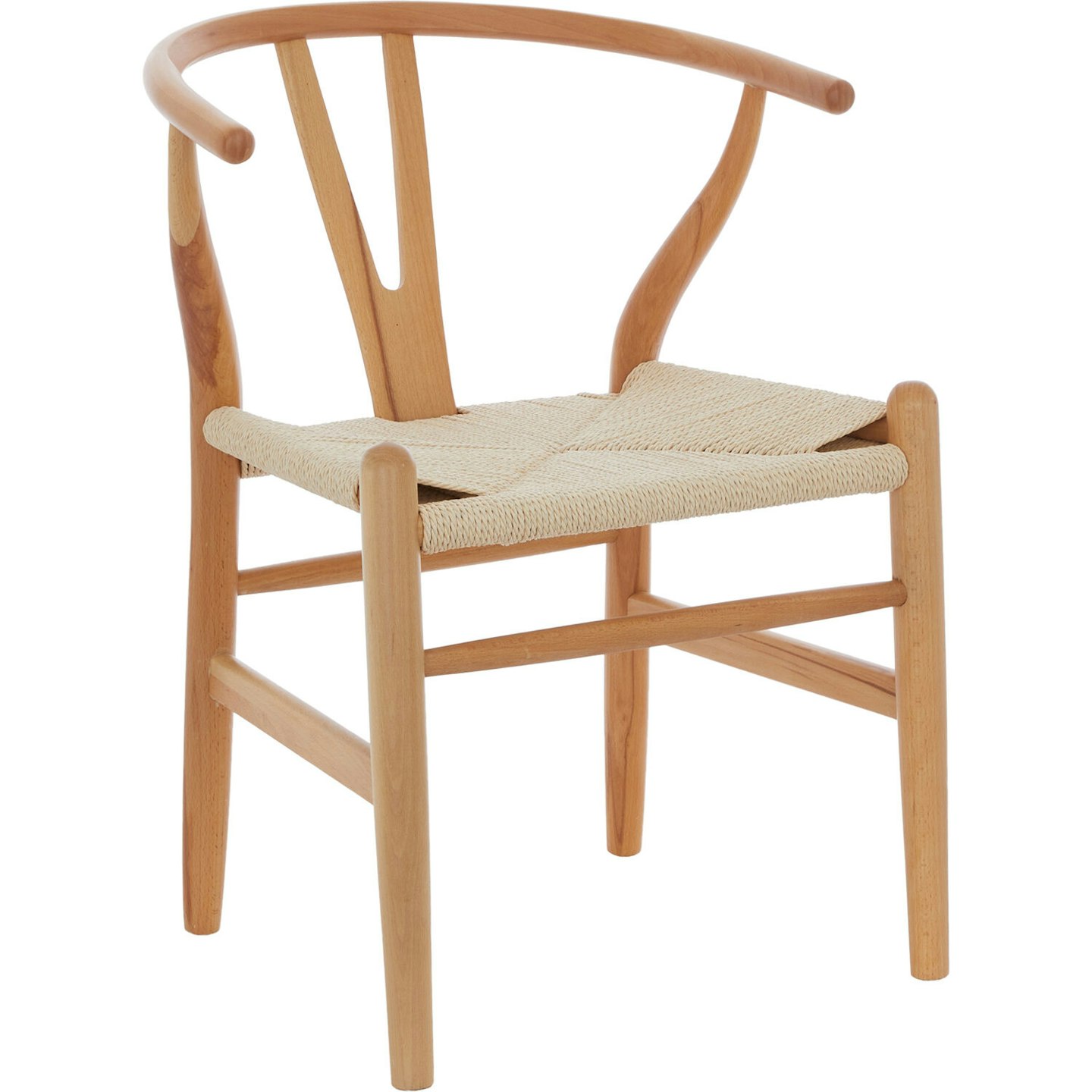 Tk Maxx, Natural Wooden Wishbone Chair 74x55cm, £99.99