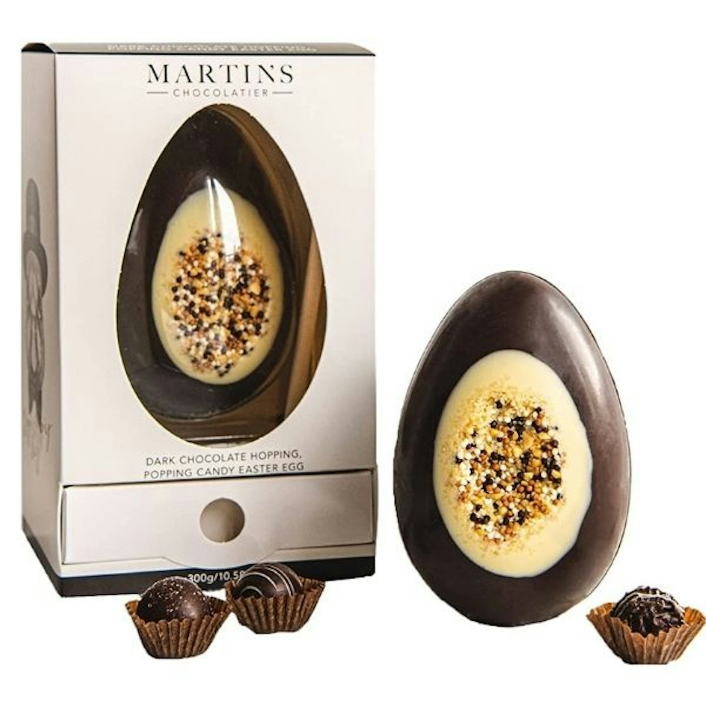 Martins Chocolatier Thick Dark Chocolate Easter Egg