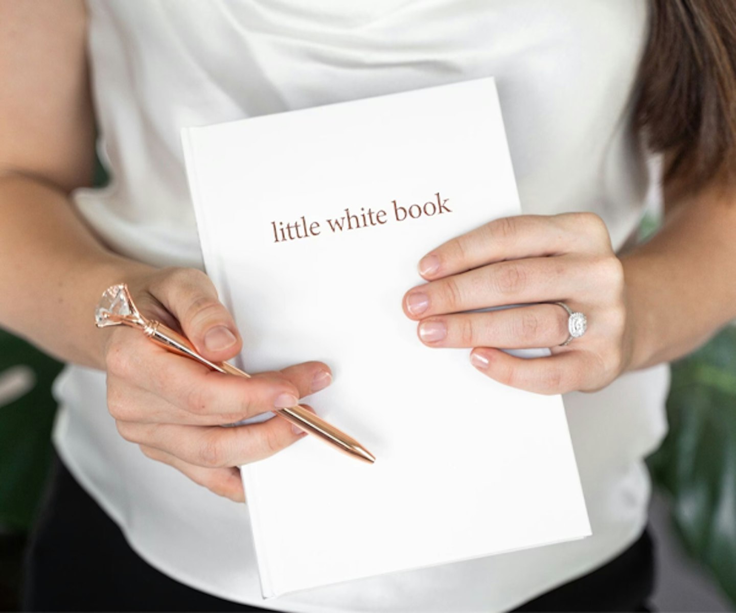 Wedding Planner Book - little white book