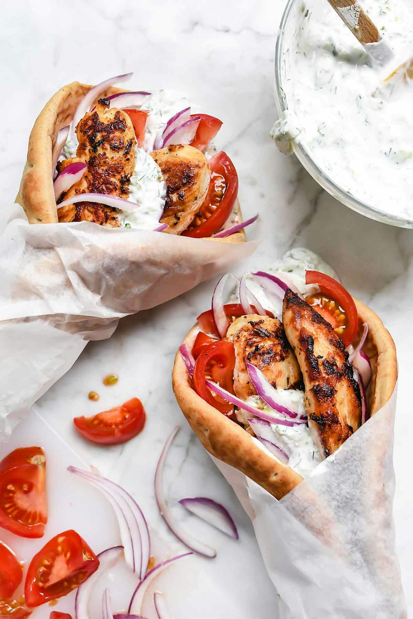 Chicken gyros