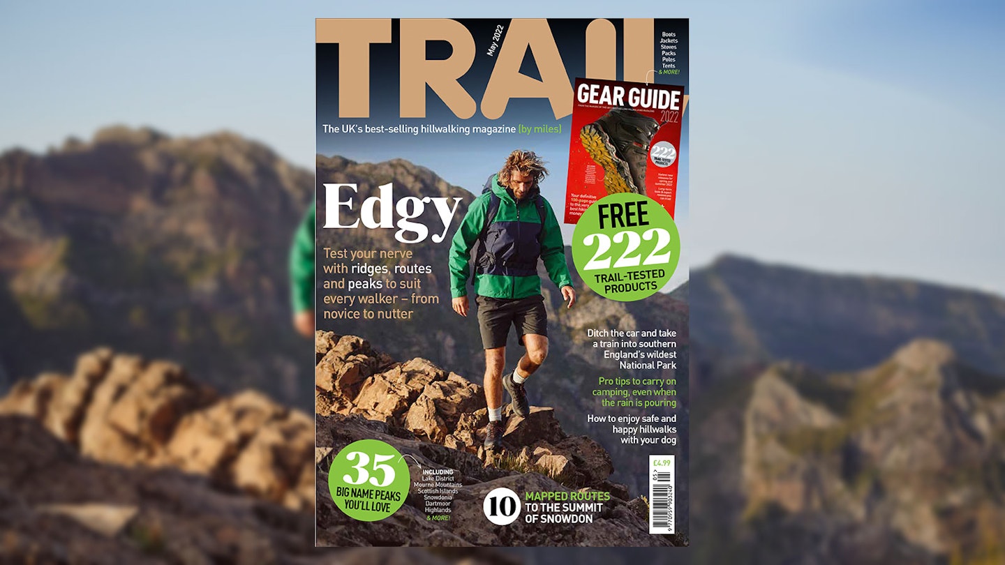 Trail magazine – the new May 2022 issue, including the 2022 Gear Guide!