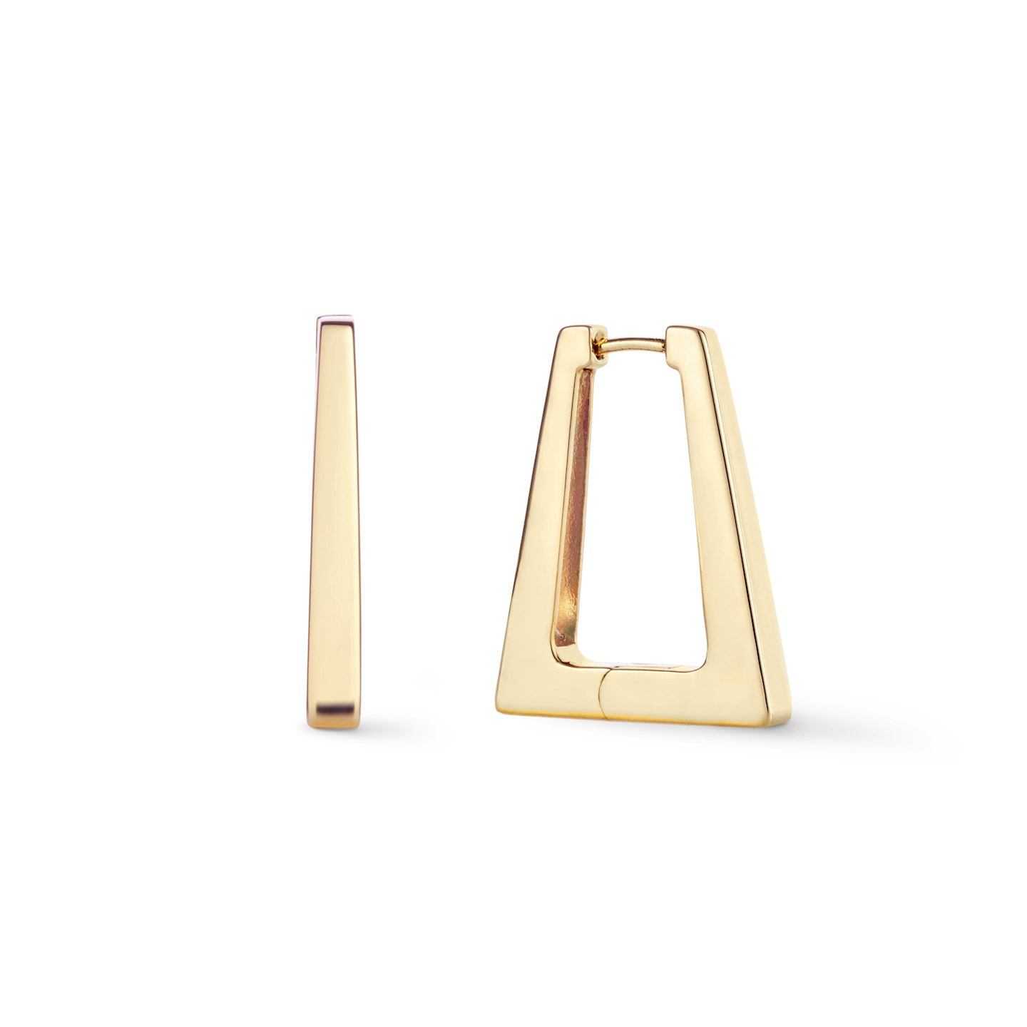Alia Hoops 18K Recycled Gold-Plated, £79