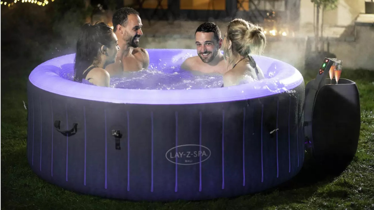 Lay-Z-Spa Bali 4 Person LED Hot Tub