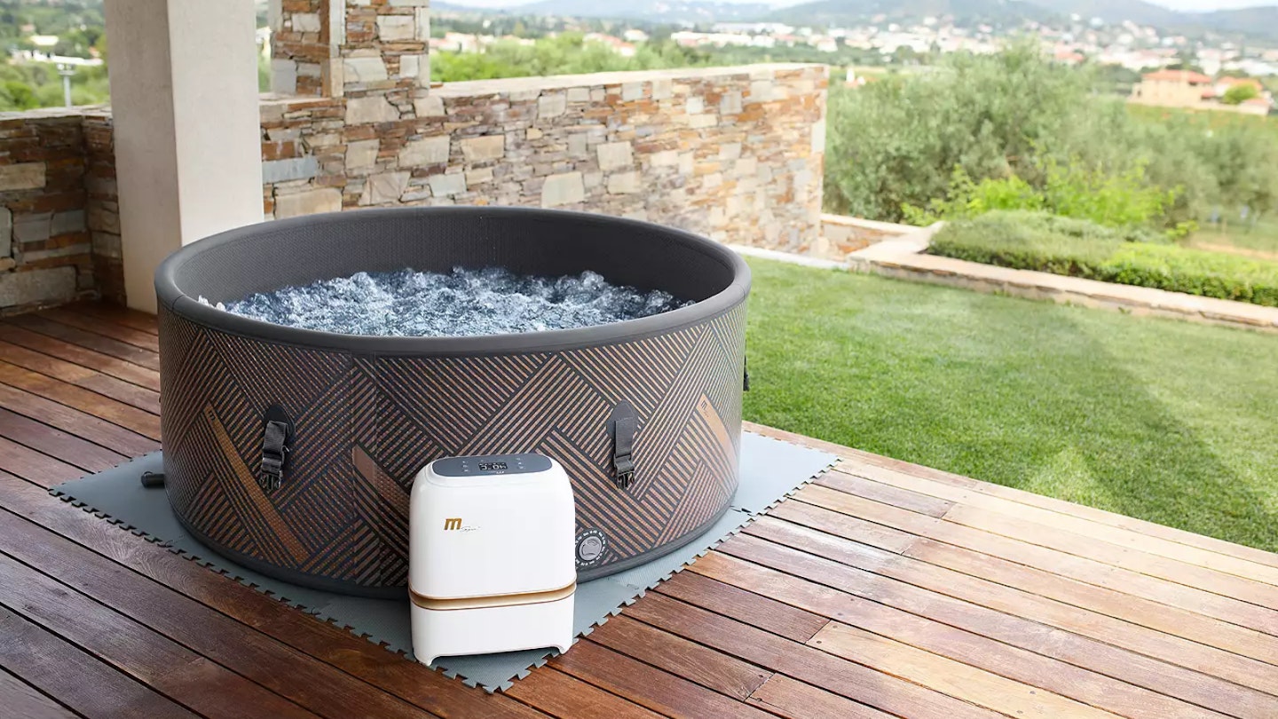 MSpa Mono Quick-Heating UV-Sanitised Round Inflatable Hot Tub