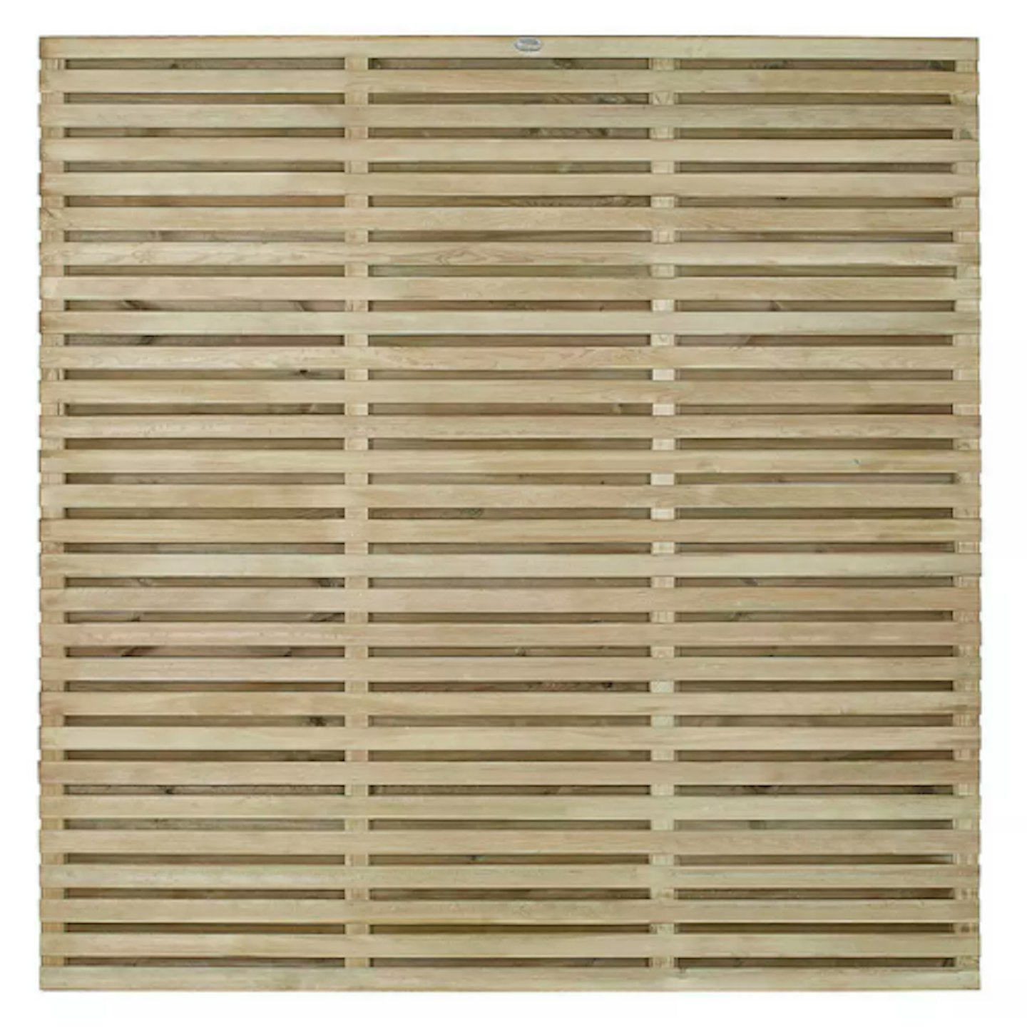 Forest Garden 6x6 Double Slatted Panel x 3