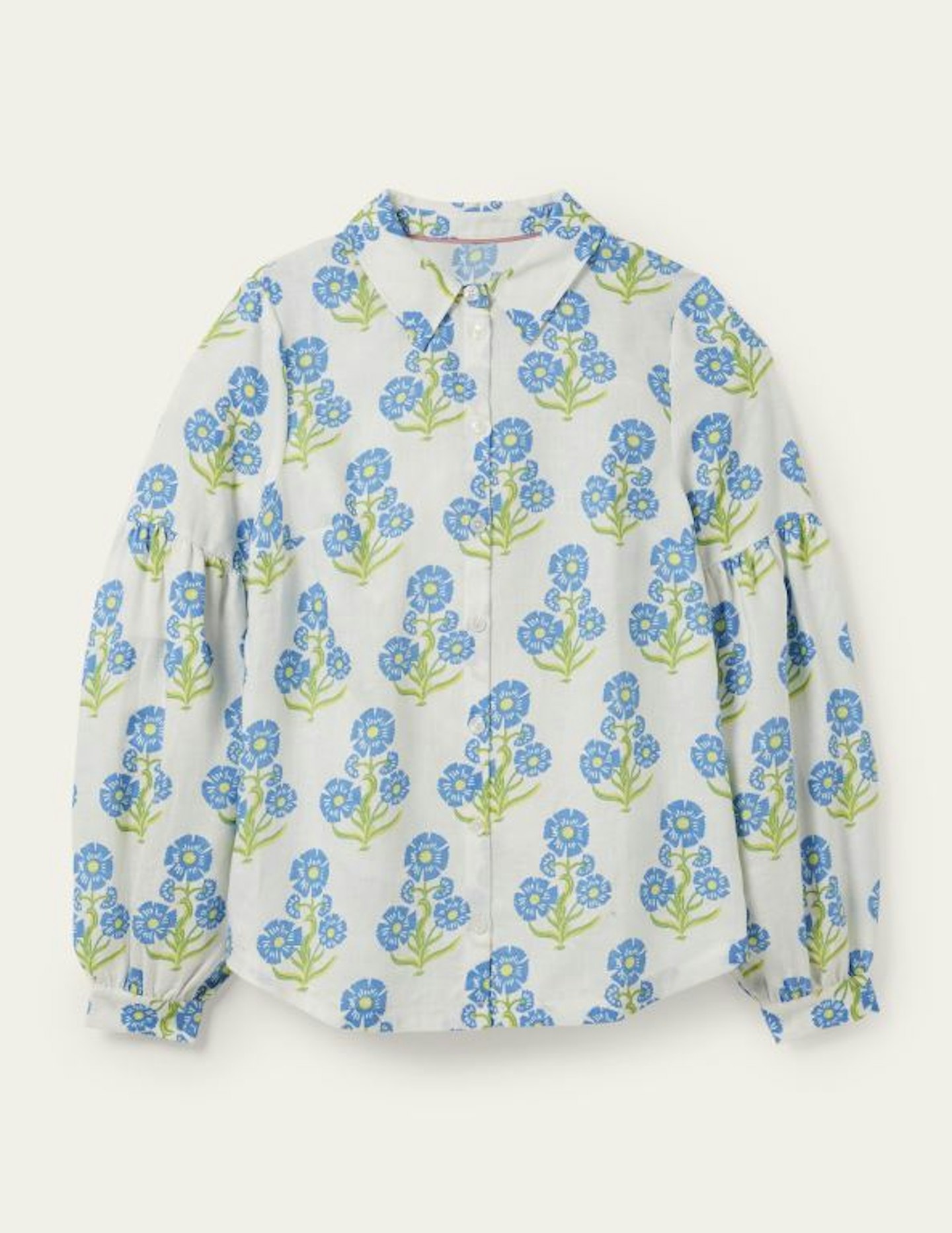 Anna Blouson Linen Shirt, £80