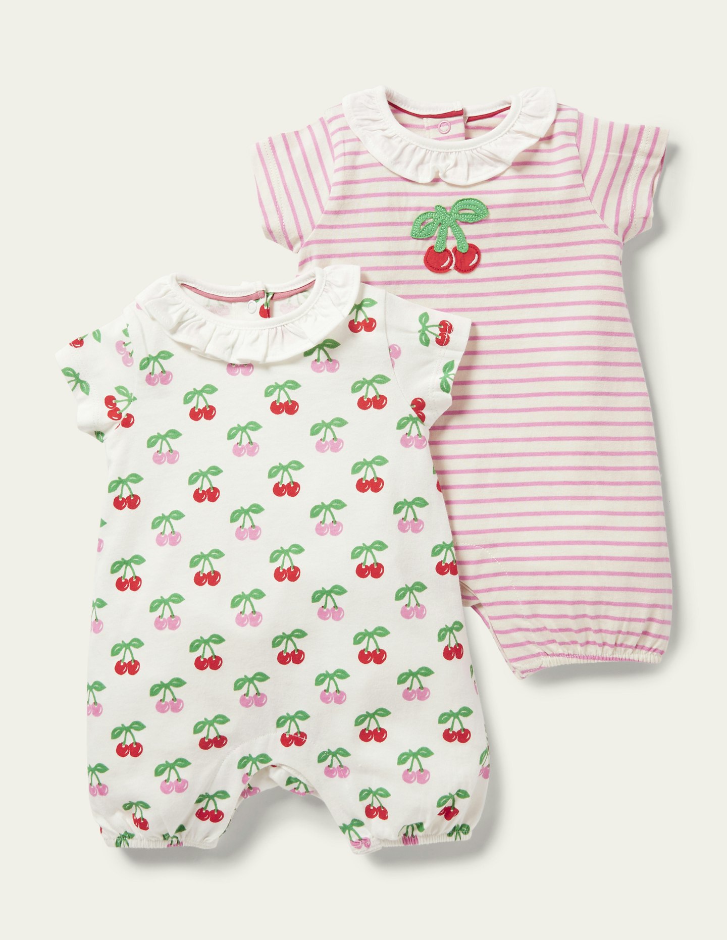 Twin Pack Rompers, £29