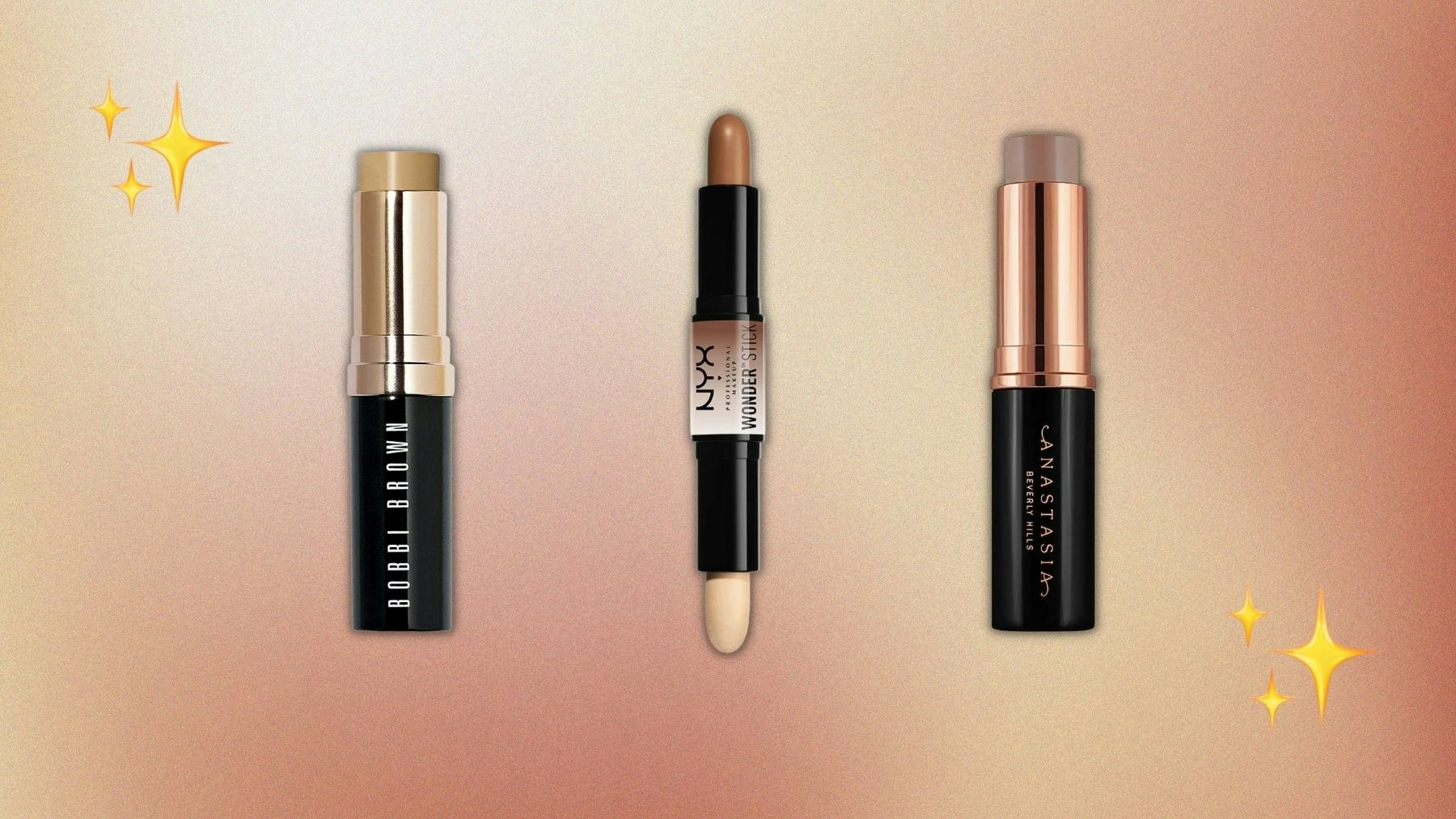 The best contour sticks for defined powerful cheekbones and