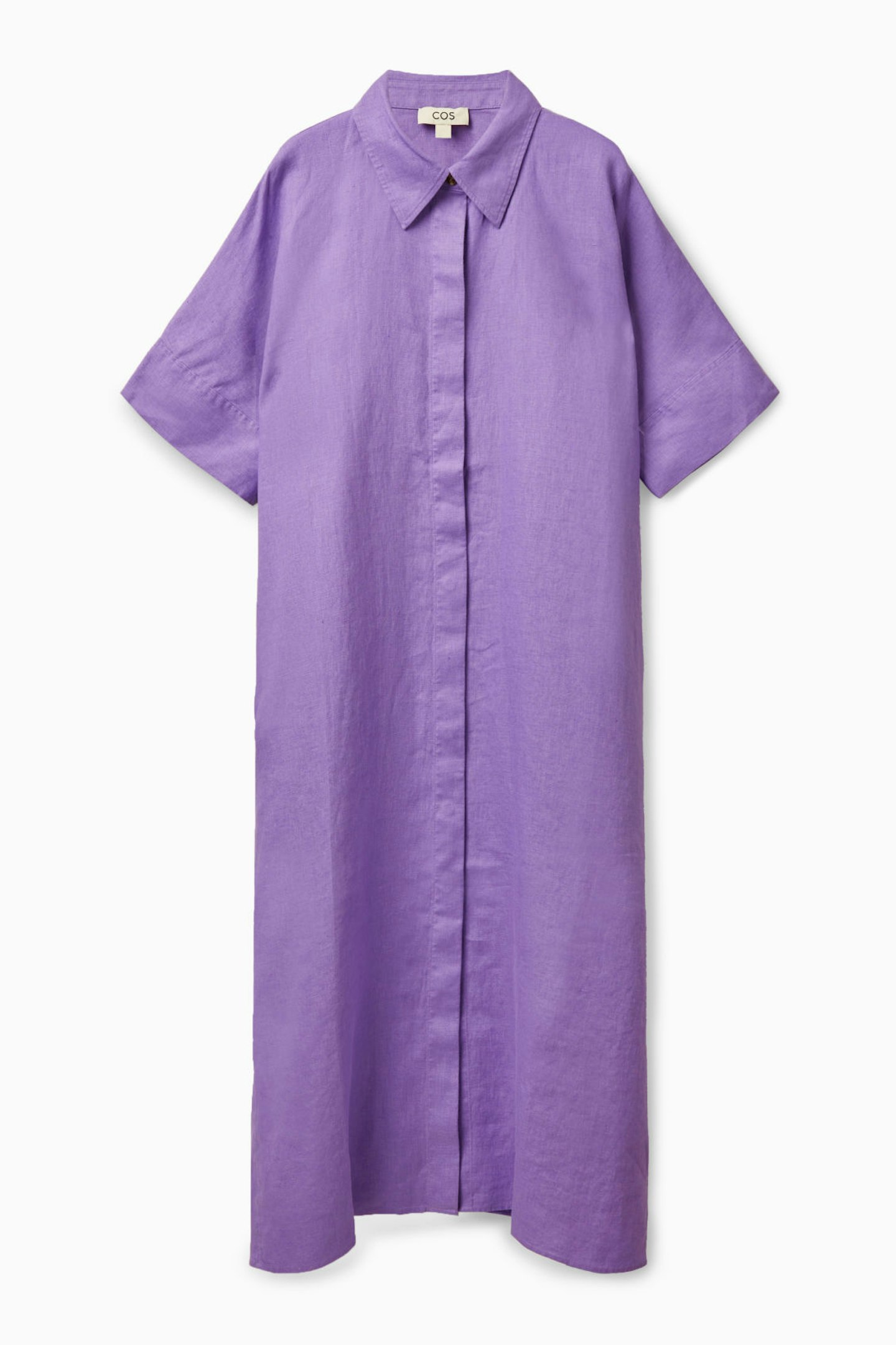 COS, Relaxed Linen Shirt Dress, £79