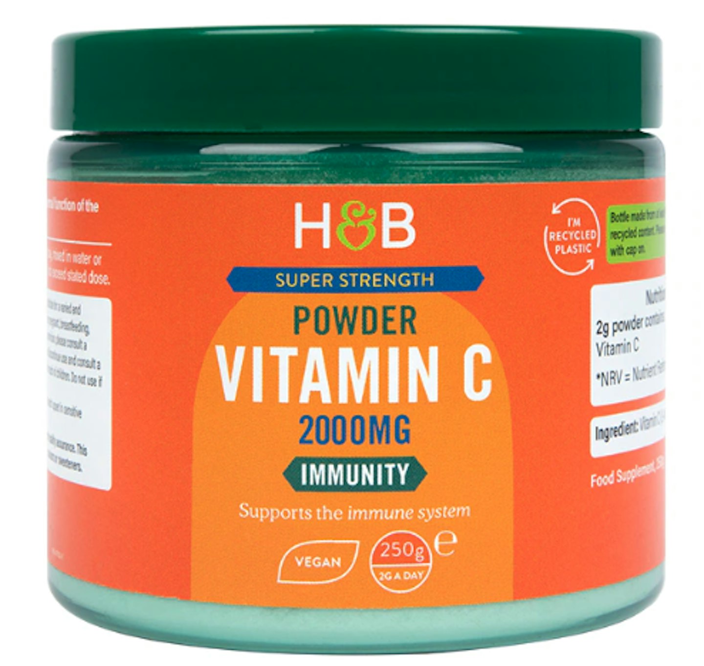 Holland & Barrett Vitamin C 2000mg 250g Powder