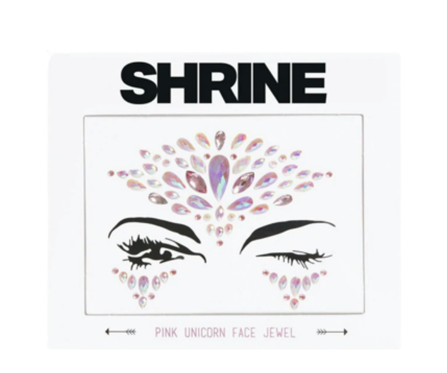 Shrine Pink Unicorn Face Jewels