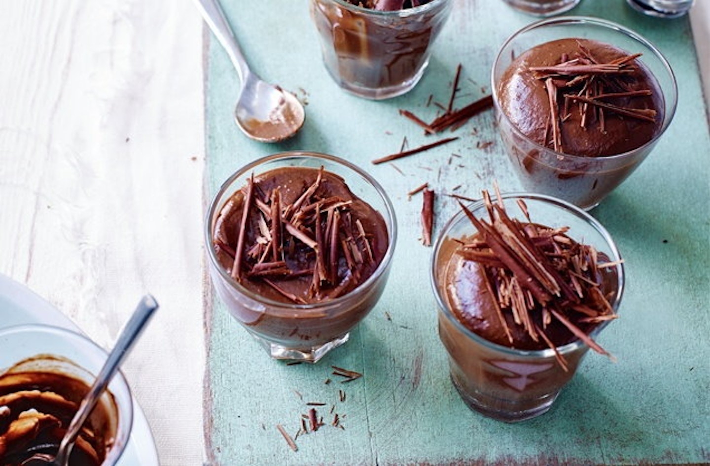 Chocolate and avocado mousse