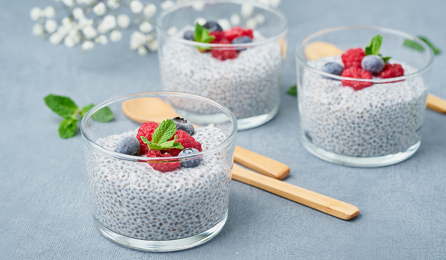 chia seed pudding 