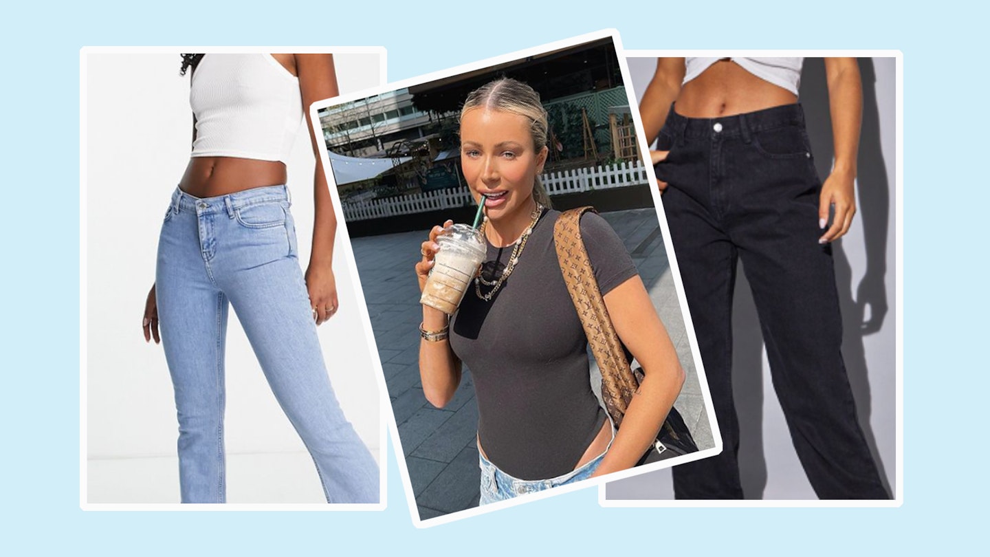 olivia attwood low rise jeans 