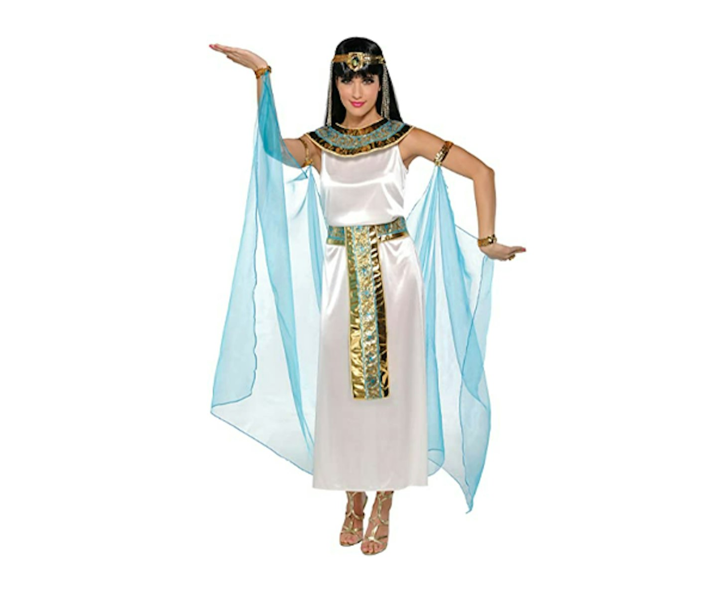 amscan Adults Cleopatra Fancy Dress Egyptian Costume
