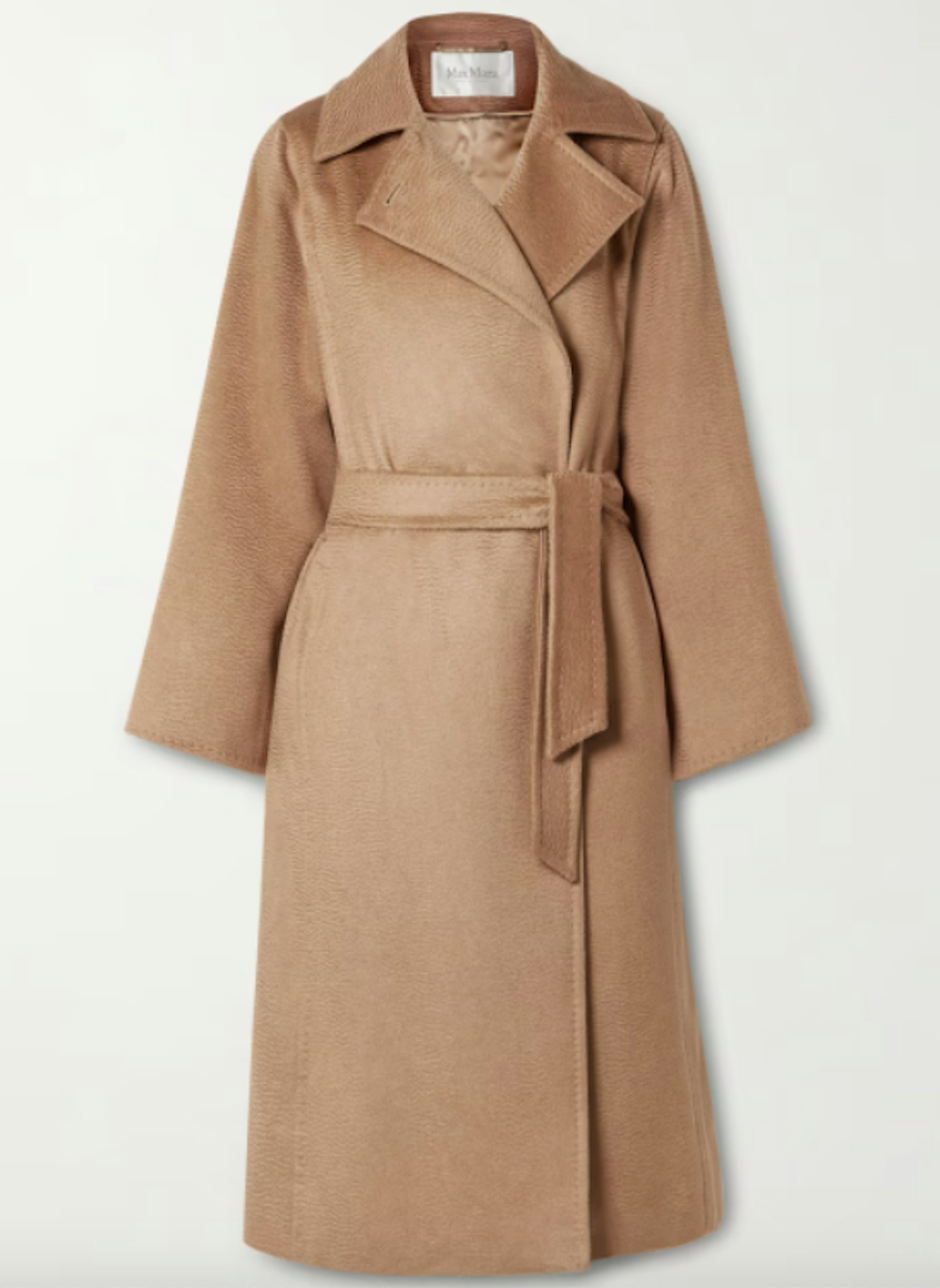 Max Mara, Manuela Icon Belted Camel Hair Coat, £1,700