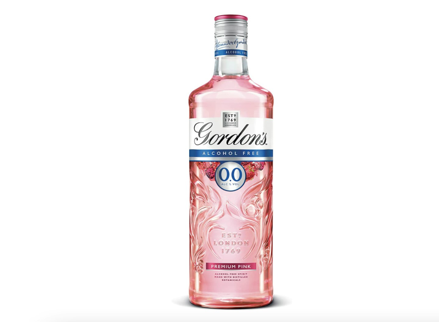 Gordonu2019s Premium Pink Alcohol Free 0.0%