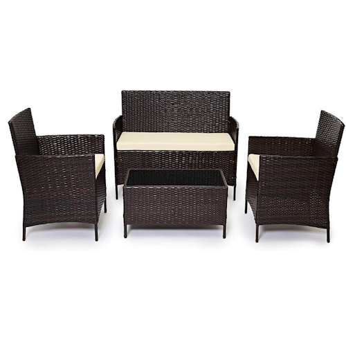 Rattan garden furniture to create a stylish atmosphere Modern Gardens