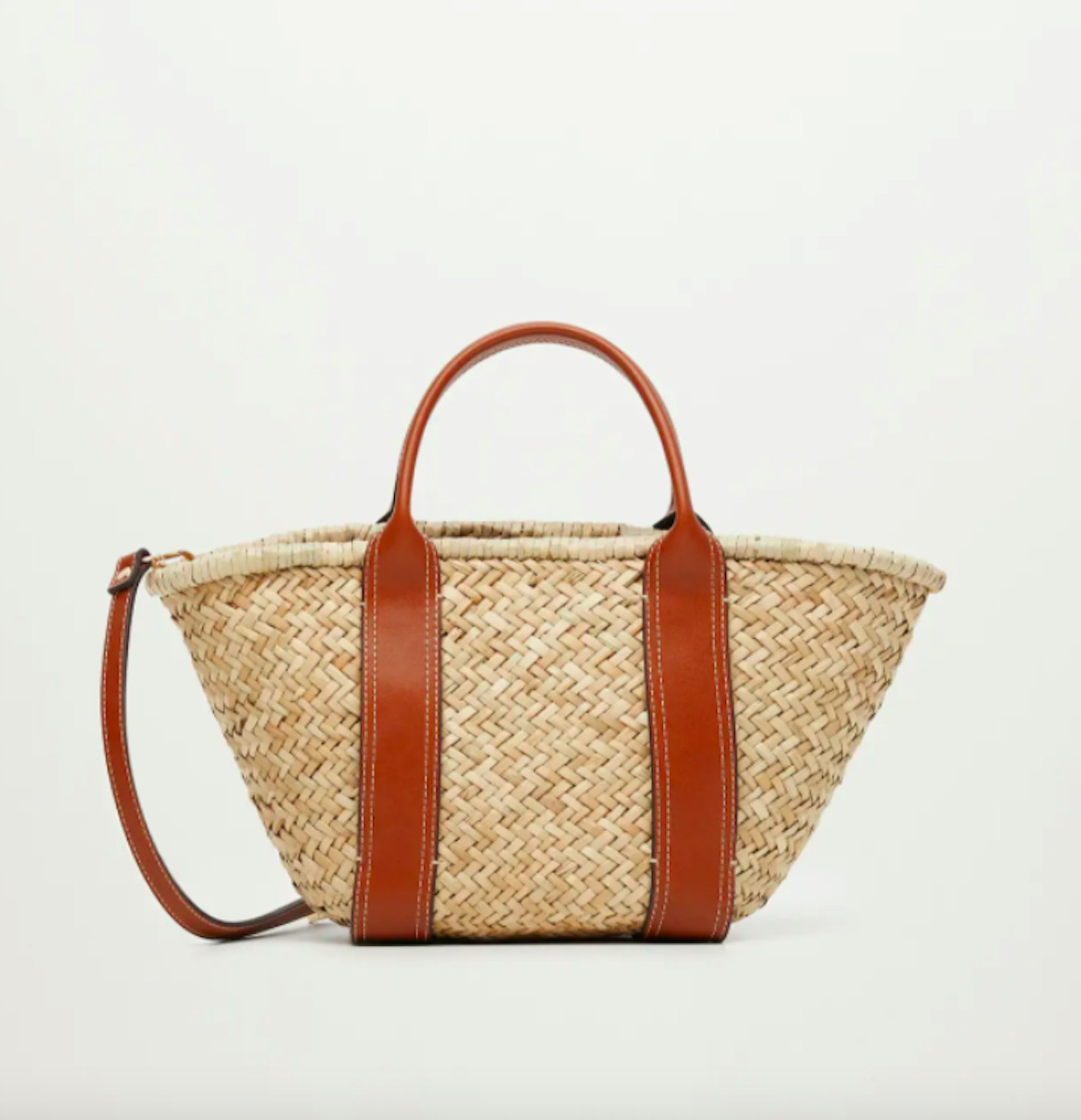 Double-Strap Basket Bag, £35.99
