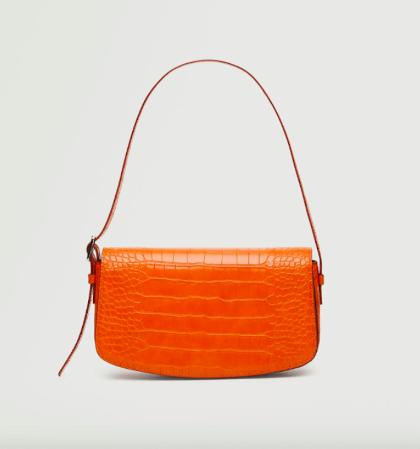 Croc-Effect Baguette Bag, £19.99