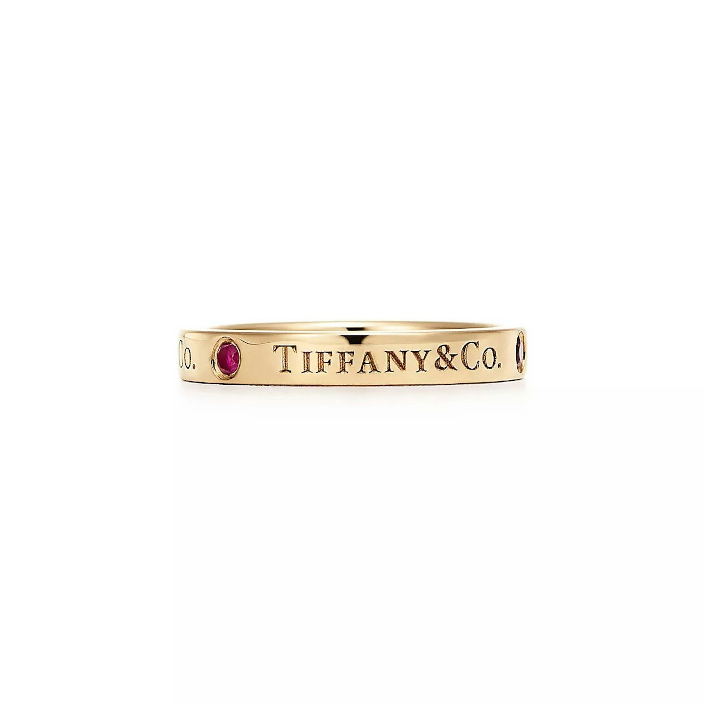 Tiffany & Co, Band Ring with Rubies, £1,050
