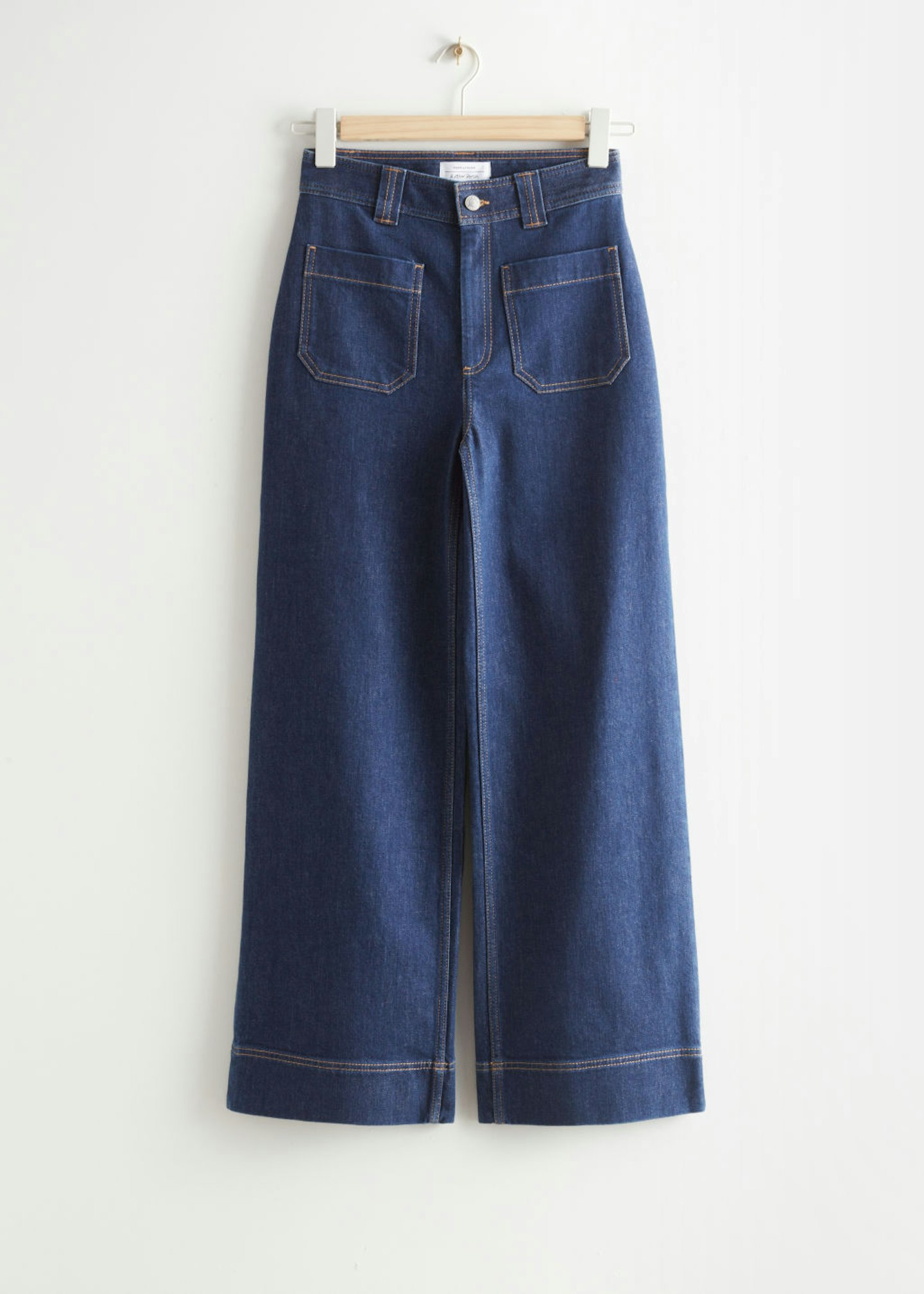 & Other Stories, Flared Patch Pocket Jeans, £75